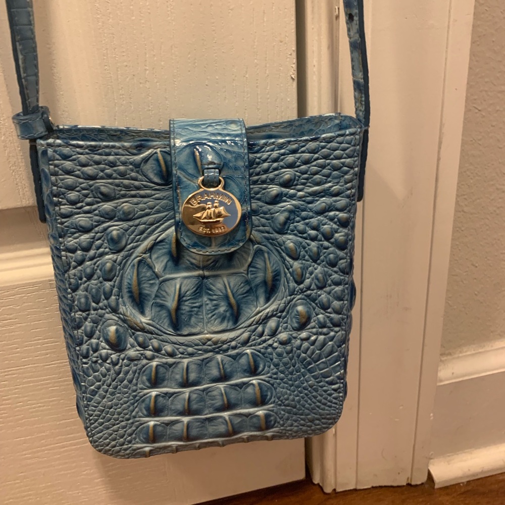 Brahmin crossover bag (blue)